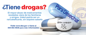 DEA Spanish Drug Disposal Info