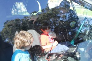 SFPD officers with Rainbow Officers with students Montessori Pre- School 