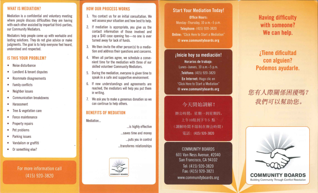 Community Boards Pamphlet 